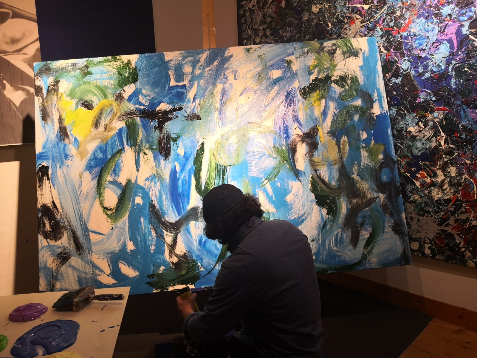 Borsa T-POT art – opera dall’artista AGRON HOTI Baisesmamain - Cecilia Benetti Design