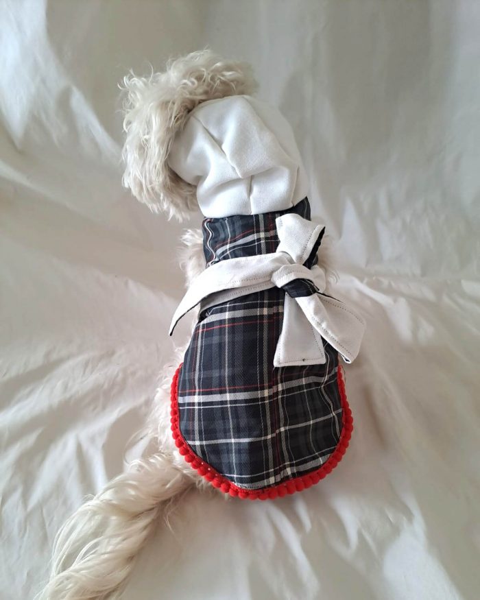 Baisesmamain Pet Couture - Cecilia Benetti Design - Doggy Rain - Impermeabile per cani -raincoat